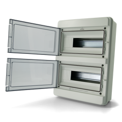 24 Way Weatherproof Switchboard