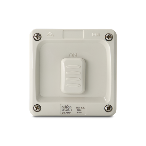 20AMP - Single Weatherproof Switch - IP66