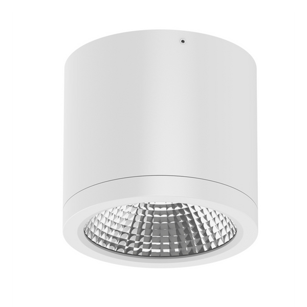 10W Surface Mount Can Light - White