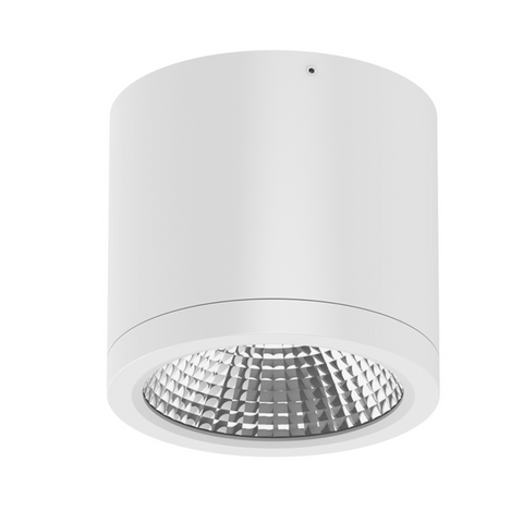 10W Surface Mount Can Light - White