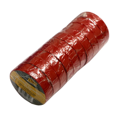 10 Pack Red Insulation Tape