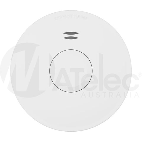 MATelec - Photoelectric Smoke Detector Wireless - 10Year Battery