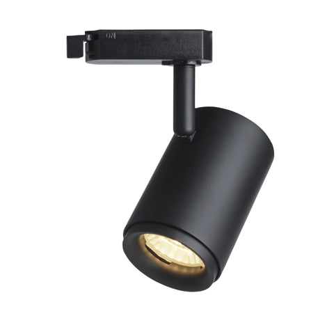 12W Track Light - Black - 3000k Warm White - Dimmable