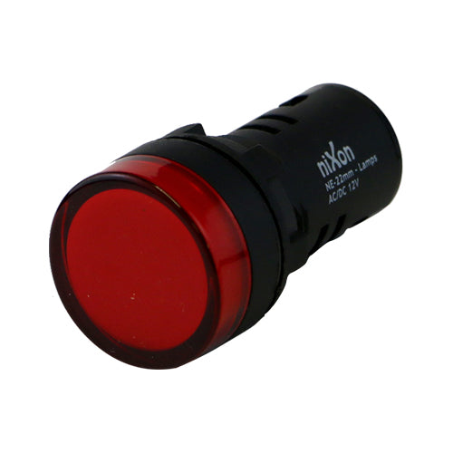240V AC - Red Lamp - 22mm