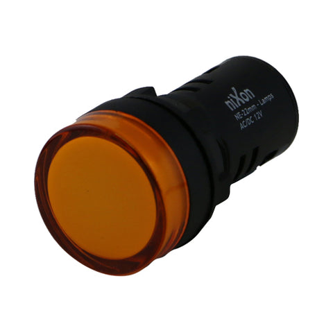 240V AC - Yellow Lamp - 22mm