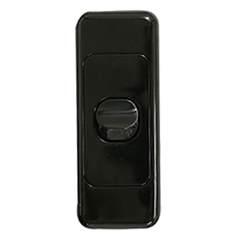 1 Gang  - Architrave Switch - Black