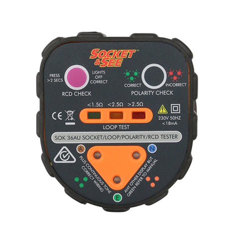 Socket & See - Professional Tester SOK36AU