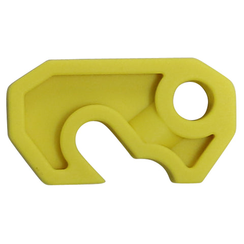Lock Dog - Small Circuit Breaker Lock Off - Yellow