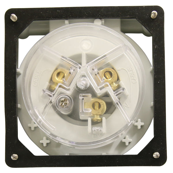 3PIN 10AMP - Appliance Inlet - FLAT PINS – Nixon Data Comms & Electrical