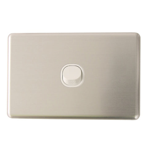 Classic 1 Gang - Brushed Aluminum Cover Plate
