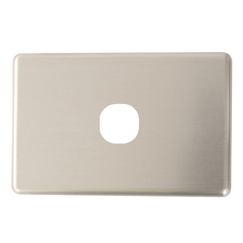 Classic 1 Gang - Brushed Aluminum Cover Plate