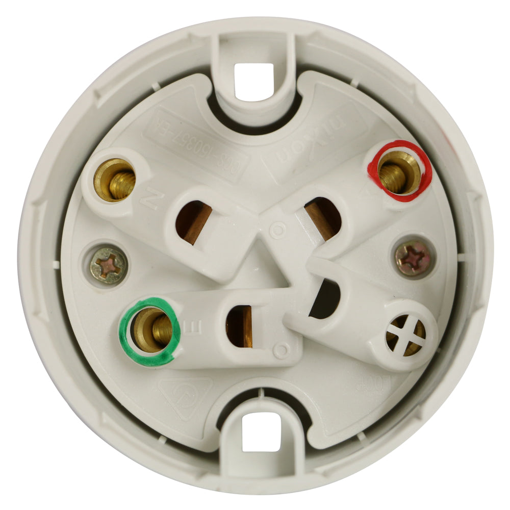 10AMP - Single Plug Base - White – Nixon Data Comms & Electrical