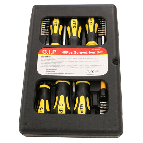 GIP - 48 piece Screwdriver Set - 1000V