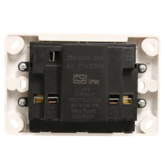 Classic Double 10Amp Powerpoint / GPO Outlet with RCD Protection