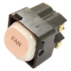 White Switch Mechanism 250V 10AMP Double Pole - FAN Printed
