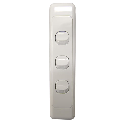 3 Gang  - Architrave Switch