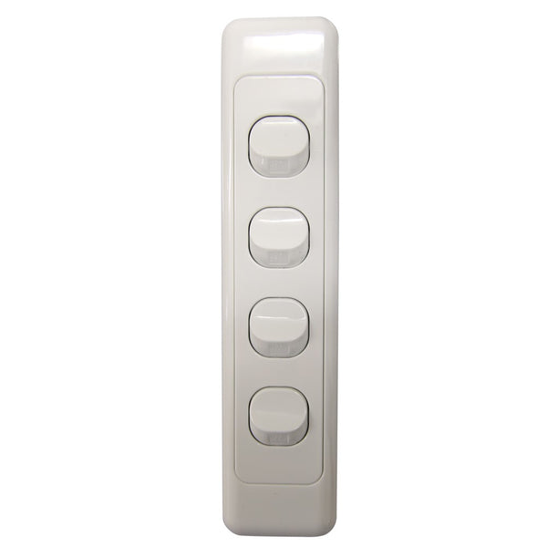 4 Gang  - Architrave Switch