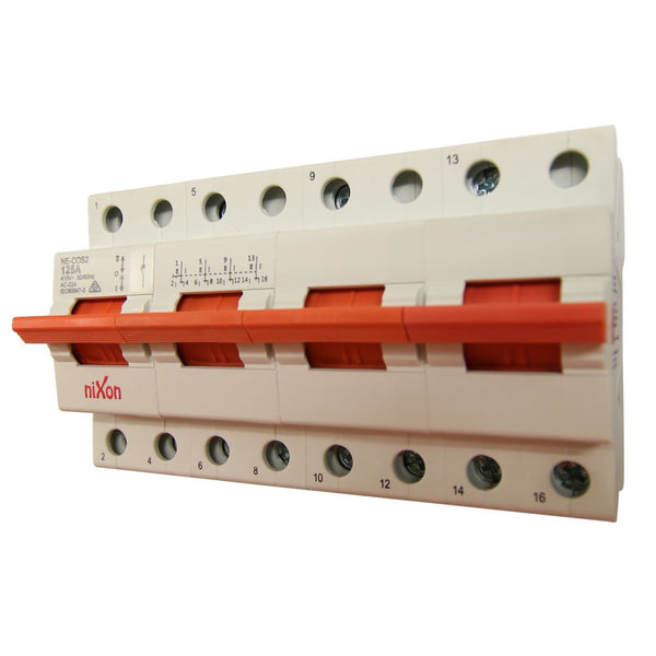 Change Over Switch - 4 Pole 125AMP – Nixon Data Comms & Electrical