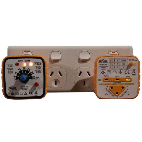 Twin pack - Socket Tester and RCD Tripper