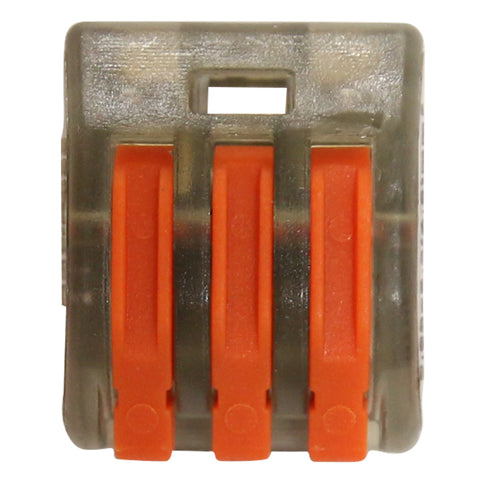 3 Lever Terminal Cable Joining Block - 100 Pack