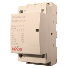 24Volt DC 25A 2Pole - 4NO - Din Rail Contactor