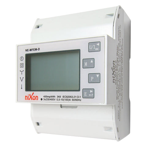 Din Rail Multi-Function Energy Meter - Direct Wired