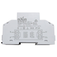 Din Rail Single Phase Multi-Function Energy Meter - Direct Wired