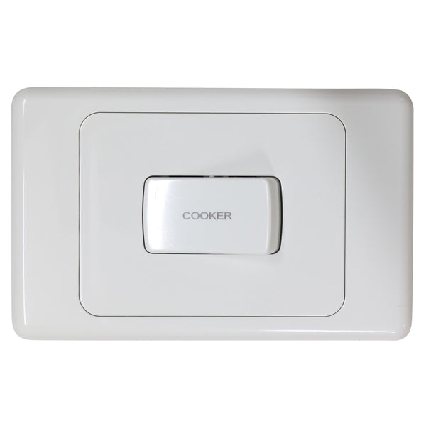 45 AMP - Wall Switch Printed Cooker Horizontal