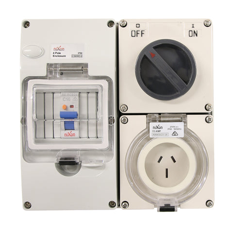 3 Pin Rcd Industrial RCD Protected Outlets – Nixon Data Comms & Electrical