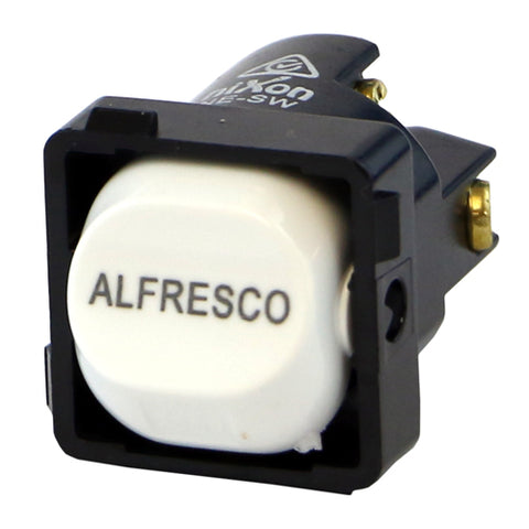 ALFRESCO - White Switch Mechanism 250V 10AMP 1 way / 2 way