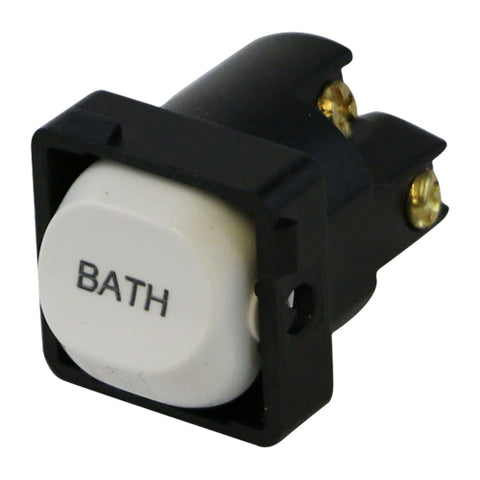 BATH - White Switch Mechanism 250V 10AMP 1 way / 2 way