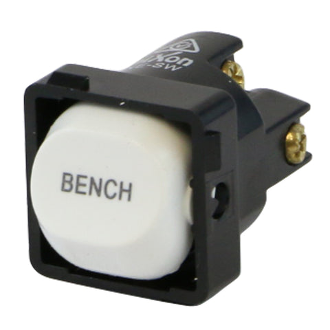 BENCH - White Switch Mechanism 250V 10AMP 1 way / 2 way