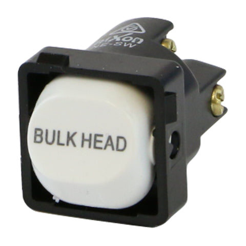BULK HEAD - White Switch Mechanism 250V 10AMP 1 way / 2 way