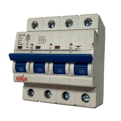 50AMP - 4 Pole 10ka MCB - Circuit Breaker