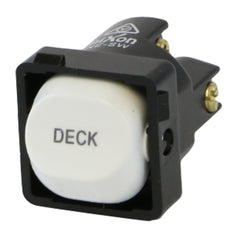 DECK - White Switch Mechanism 250V 10AMP 1 way / 2 way