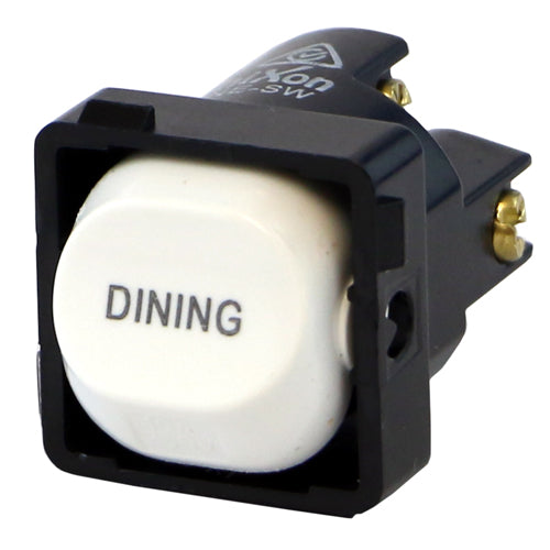 DINING - White Switch Mechanism 250V 10AMP 1 way / 2 way