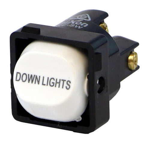 DOWNLIGHTS - White Switch Mechanism 250V 10AMP 1 way / 2 way