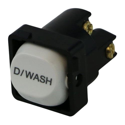 D/WASH - White Switch Mechanism 250V 10AMP 1 way / 2 way