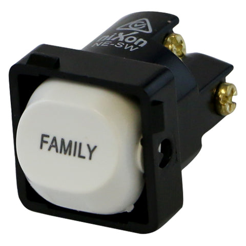 FAMILY - White Switch Mechanism 250V 10AMP 1 way / 2 way