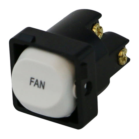 FAN - White Switch Mechanism 250V 10AMP 1 way / 2 way