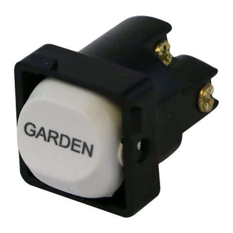 GARDEN - White Switch Mechanism 250V 10AMP 1 way / 2 way