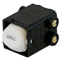 GRILL - White Switch Mechanism 250V 35AMP Double Pole