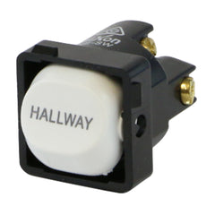 HALLWAY - White Switch Mechanism 250V 10AMP 1 way / 2 way