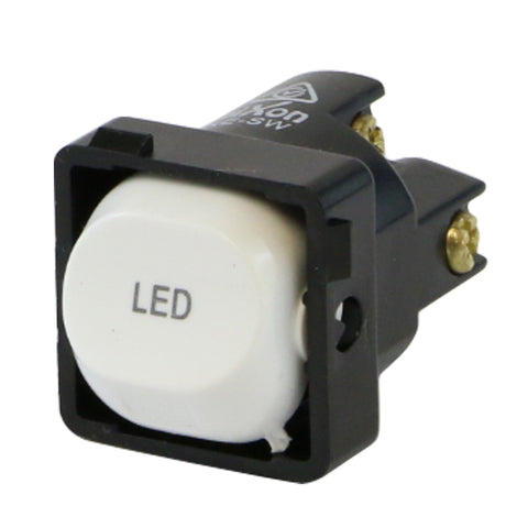 LED - White Switch Mechanism 250V 10AMP 1 way / 2 way