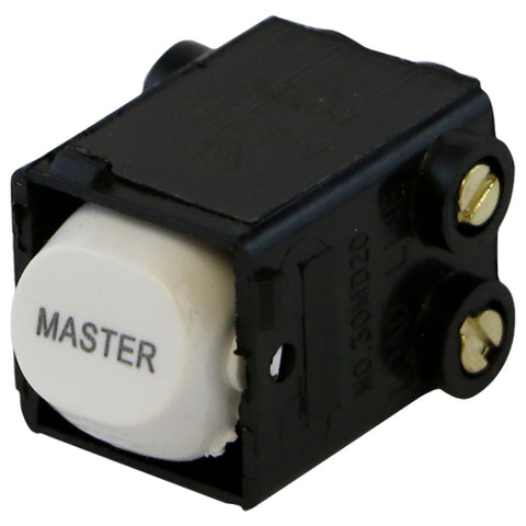 MASTER - White Switch Mechanism 250V 35AMP Double Pole