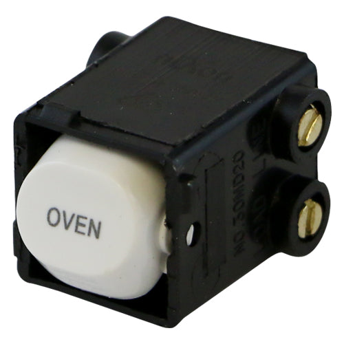 OVEN - White Switch Mechanism 250V 35AMP Double Pole