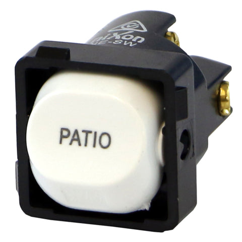 PATIO - White Switch Mechanism 250V 10AMP 1 way / 2 way