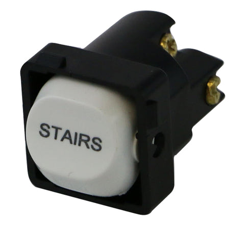 STAIRS - White Switch Mechanism 250V 10AMP 1 way / 2 way
