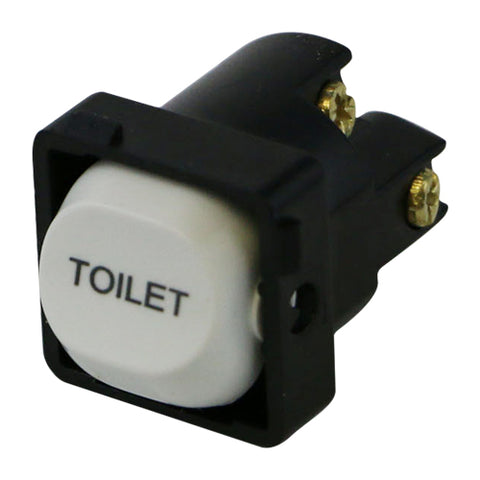 TOILET - White Switch Mechanism 250V 10AMP 1 way / 2 way