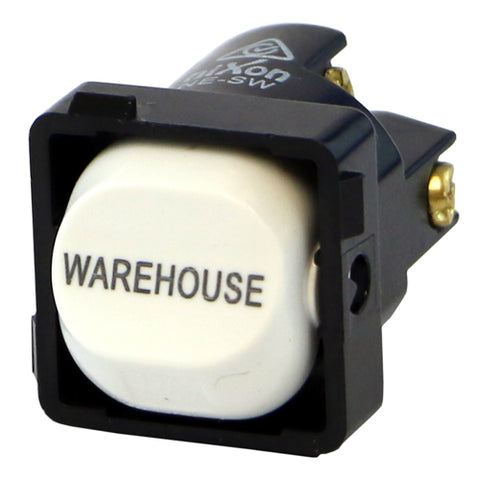 WAREHOUSE - White Switch Mechanism 250V 10AMP 1 way / 2 way
